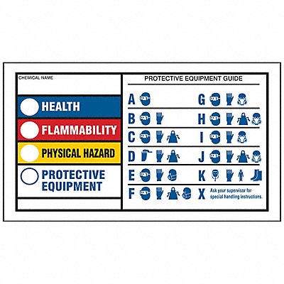 HMIG Self-Laminating Label 3 x 5in PK25