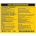 Chemical Label 3-3/4inHx4-1/2inW PK25