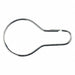 Fastener Snap Hook Loop 5in L Zinc PK100