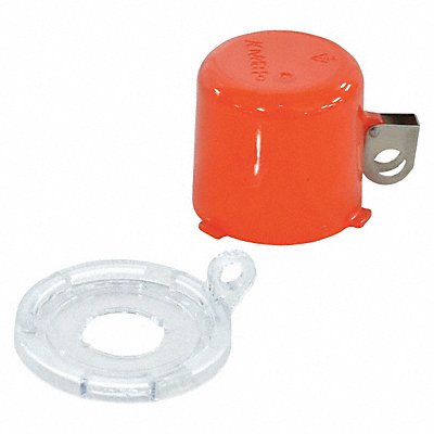 Push Button Lockout 22mm Plastic