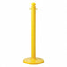 Barrier Post 40 in H Yellow