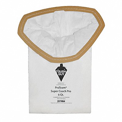 Vacuum Bag Paper 2-Ply Reusable PK10