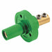 Receptacle Grn Female 8-2 Taper