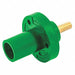 Receptacle Stud Grn Male Taper Nose