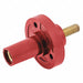 Receptacle Stud Red Taper Nose