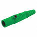 Connector 3R 4X 12 Male Green 8-2