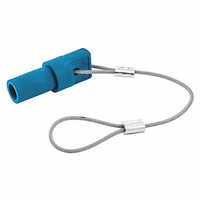 Single Pole Connector Protective Cap Blu