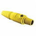 Connector 3R 4X 12 Single Pin Yellow