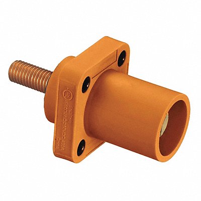 Receptacle 4-4/0 Male Org Stud Taper