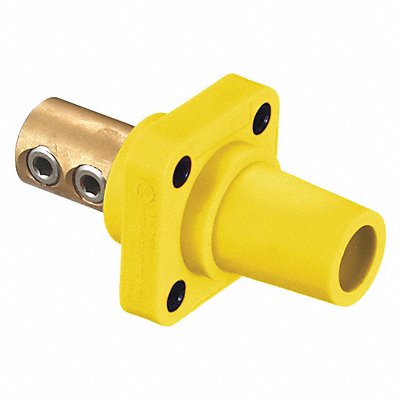 Receptacle 4 to 4/0 Female Ylw Taper