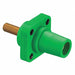 Receptacle GrnFemale Stud.Taper Nose