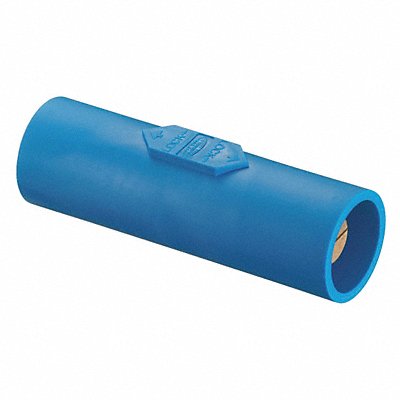 Double Connector 600VAC/250VDC Blue