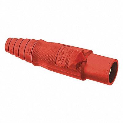 Single Pole Connector Body M Red