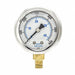 Pressure Gauge 1/8 in NPT 2 in