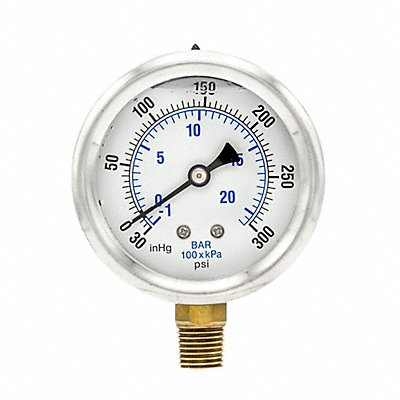 Compound Gauge 1/4 in NPT 2-1/2 in