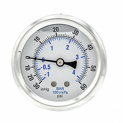 Compound Gauge 1/4 in NPT 2-1/2 in