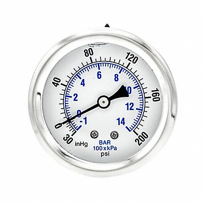 Compound Gauge 1/4 in NPT 2-1/2 in