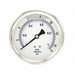 Pressure Gauge 1/4 in NPT 4 in