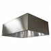 Commercial Kitchen Exhaust Hood SS 72 in