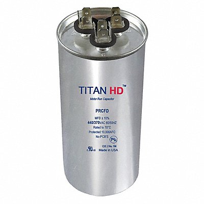 Dual Run Capacitor 55/7.5MFD 3 13/32 H
