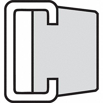 Belt Guide 10 ft UHMW Channel Type C3