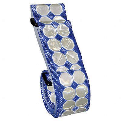 Reflective Belt Blue 55 In Polymer
