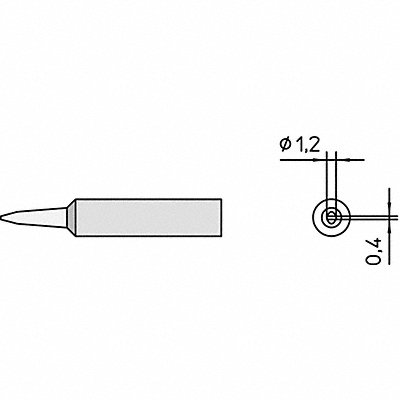 WELLER XNT Chisel Soldering Tip