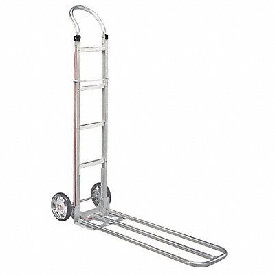 Hand Truck 500 lb 61-1/2 x17 x20 Silver