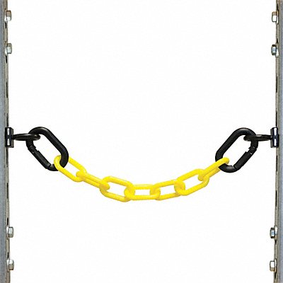 Plastic Chain 10 ft L Yellow PK6