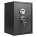 Large Biometric Safe 1.23 cu ft Black