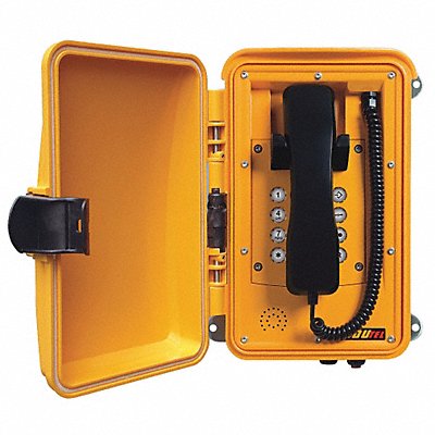 Weatherproof Telephone Yellow