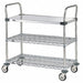 Utility Cart SS/Chrome 32x18x38 3 Shelf