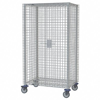 Wire Security Cart Epoxy Coat 41x28x68