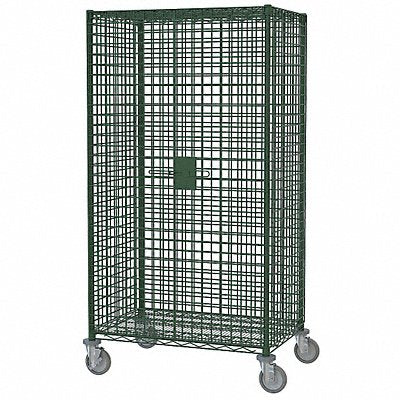 Wire Security Cart Epoxy Coat 41x28x68