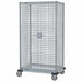 Wire Security Cart Chrome 51x28x69