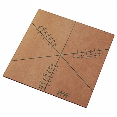 Pizza Cutting Board 20x20 in Brown