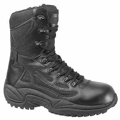 8-Inch Work Boot M 5 1/2 Black PR