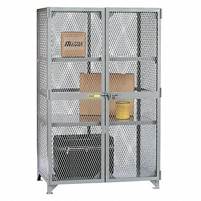 StrgLckr 78 x61 x27 Gray 2Shlv