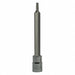 Socket Bit Steel 1/4 in TpSz T8