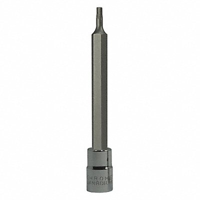 Socket Bit Steel 1/4 in TpSz T10