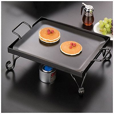 Griddle 16 in L Black