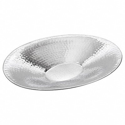 Oval Hammered Bowl 144 oz Silver