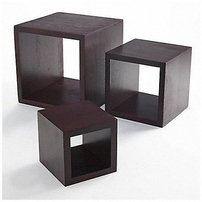 Riser Set 9.6 in W Mahogany Wood
