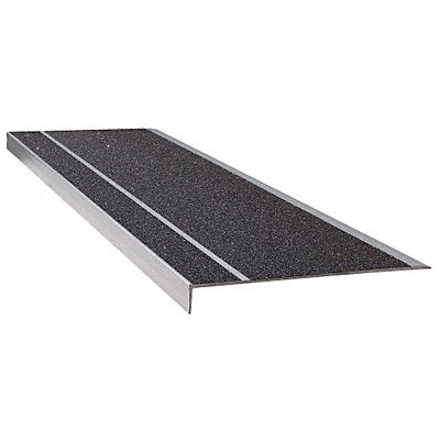 Stair Tread Black 36in W Extruded Alum