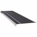 Stair Tread Black 54in W Extruded Alum