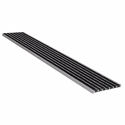 Stair Nosing Black 48in W Extruded Alum