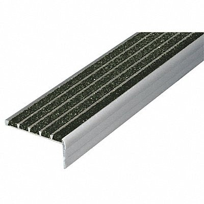 Stair Nosing Black 36in W Extruded Alum