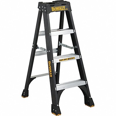 Stepladder Fiberglass 4 ft H 300 lb Cap