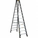 Stepladder Fiberglass 12 ft H 300 lb Cap