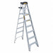 Stepladder Aluminum 8 ft H 300 lb Cap.